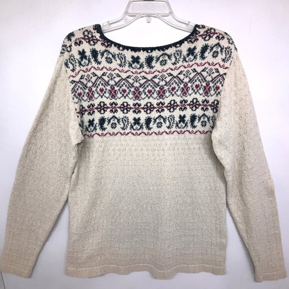 Vintage Northern Reflections Women's Knit Sweater by Parkhurst - Made in Canada - Picture 2 of 4